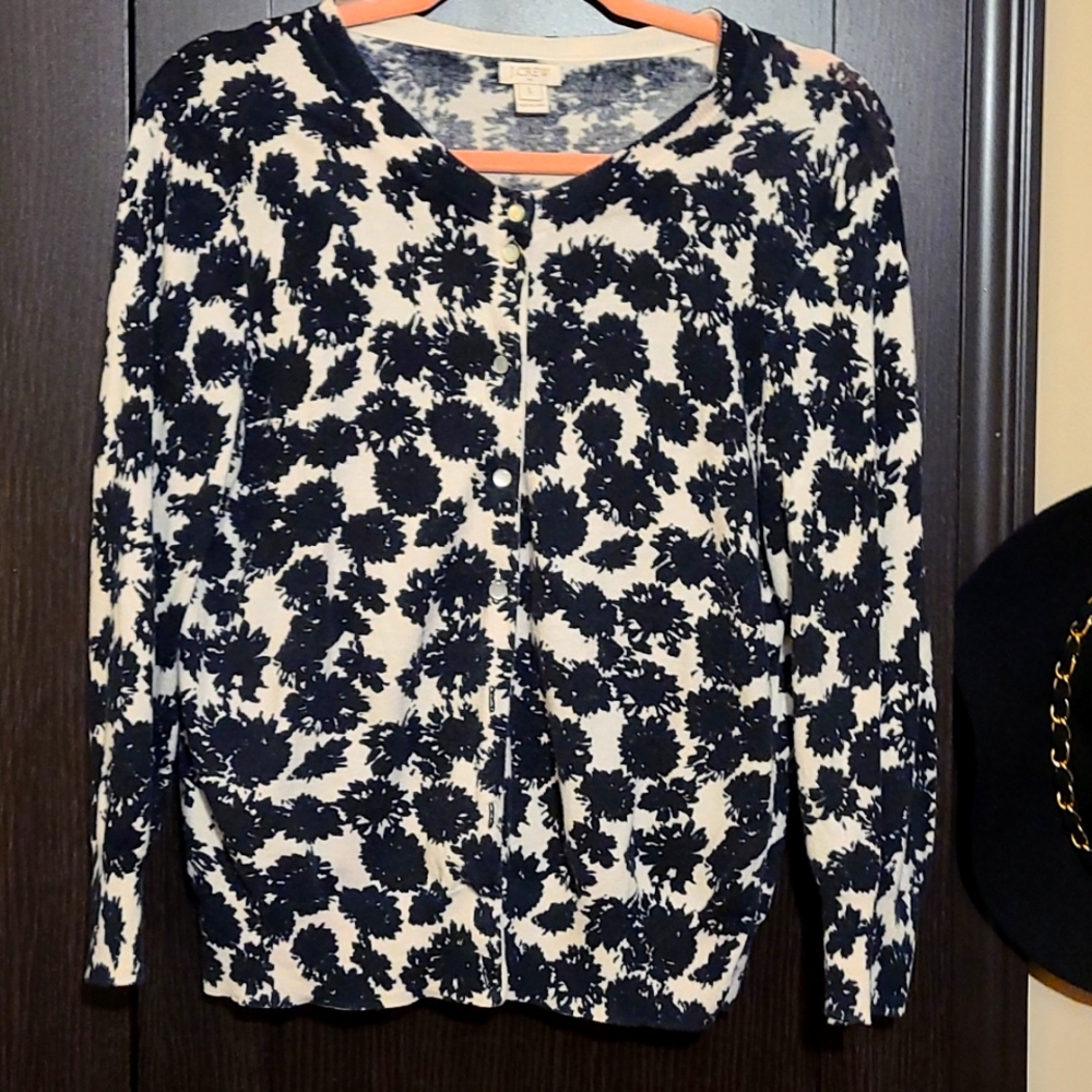 J.Crew cashmere cardigan. Medium